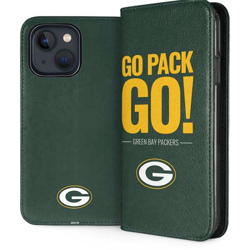 NFL Green Bay Packers Team Motto iPhone 15 Folio Case