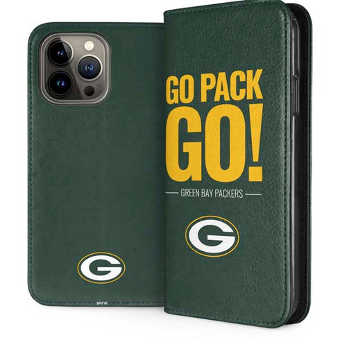 NFL Green Bay Packers Team Motto iPhone 15 Pro Max Folio Case