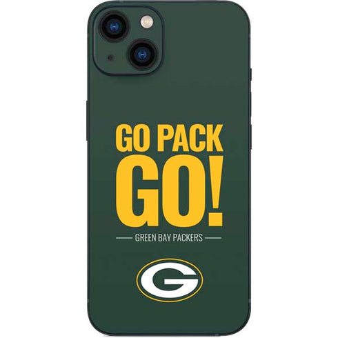 NFL Green Bay Packers Team Motto iPhone 15 Skin