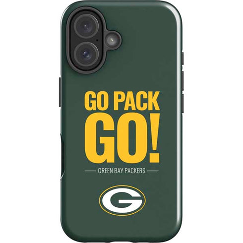 NFL Green Bay Packers Team Motto iPhone 16 Impact Case