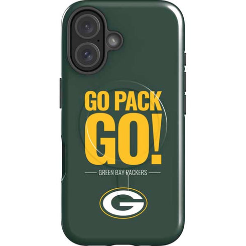 NFL Green Bay Packers Team Motto iPhone 16 Magsafe Impact Case