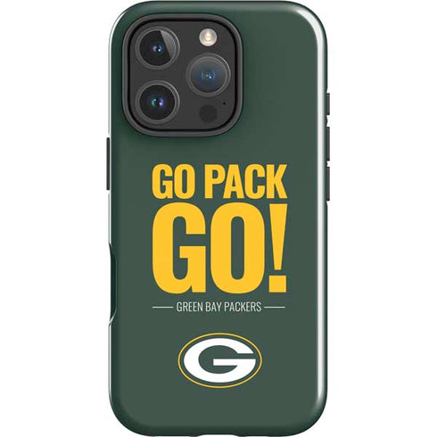 NFL Green Bay Packers Team Motto iPhone 16 Pro Impact Case