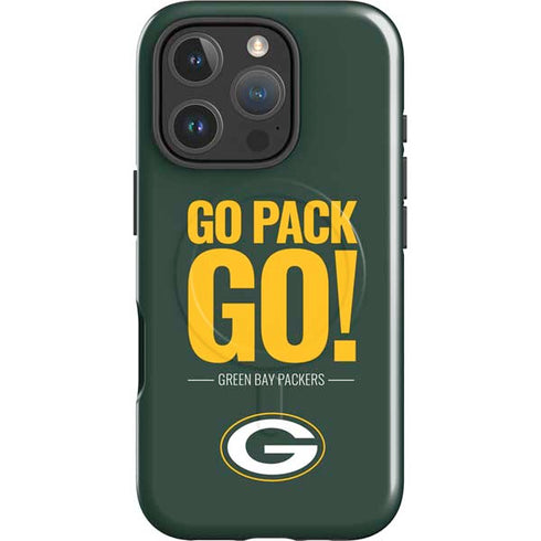NFL Green Bay Packers Team Motto iPhone 16 Pro Magsafe Impact Case