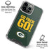 NFL Green Bay Packers Team Motto iPhone 16 Pro Max Clear Case