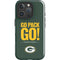 NFL Green Bay Packers Team Motto iPhone 16 Pro Max Impact Case