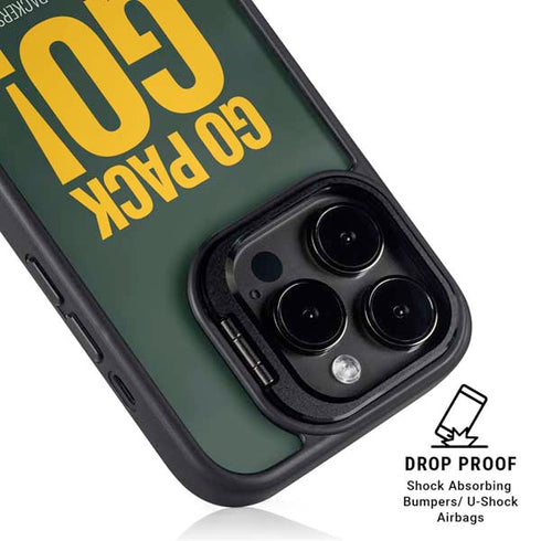 NFL Green Bay Packers Team Motto iPhone 16 Pro Max Kickstand Case