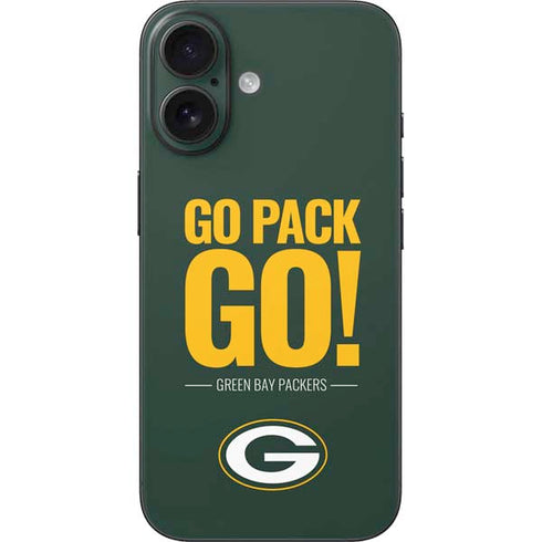 NFL Green Bay Packers Team Motto iPhone 16 Skin