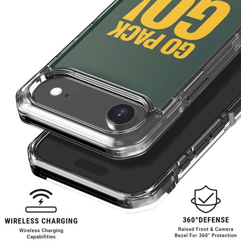 NFL Green Bay Packers Team Motto iPhone 17 Air Clear Case
