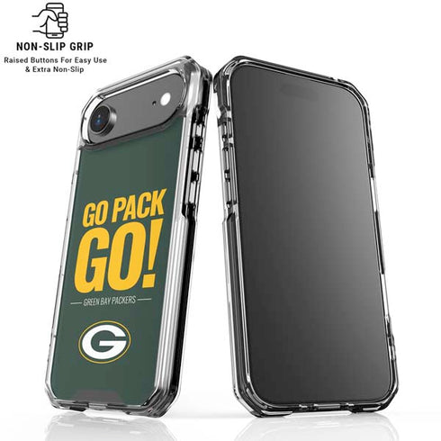 NFL Green Bay Packers Team Motto iPhone 17 Air Clear Case