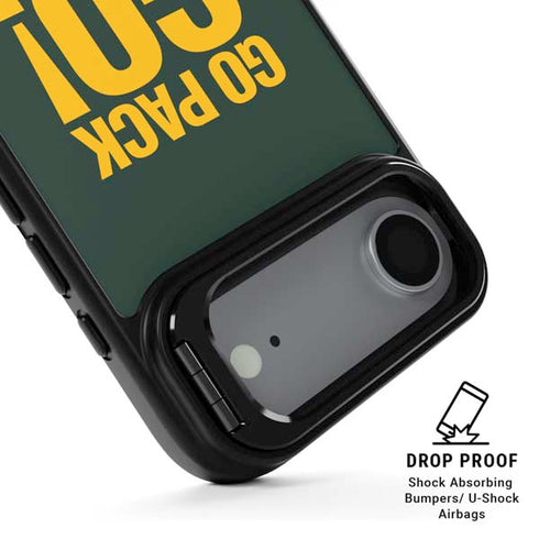 NFL Green Bay Packers Team Motto iPhone 17 Air Kickstand Case