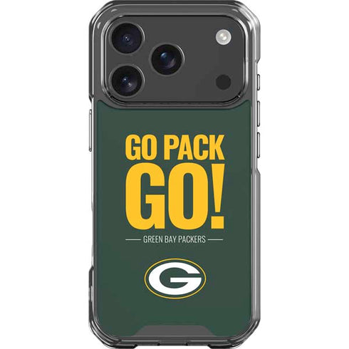NFL Green Bay Packers Team Motto iPhone 17 Pro Clear Case