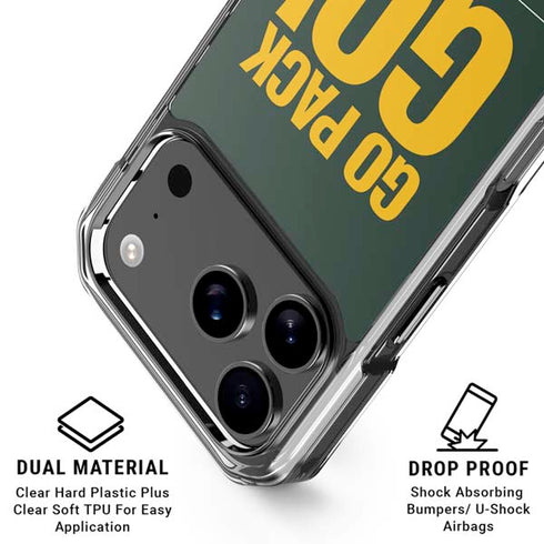 NFL Green Bay Packers Team Motto iPhone 17 Pro MagSafe Case