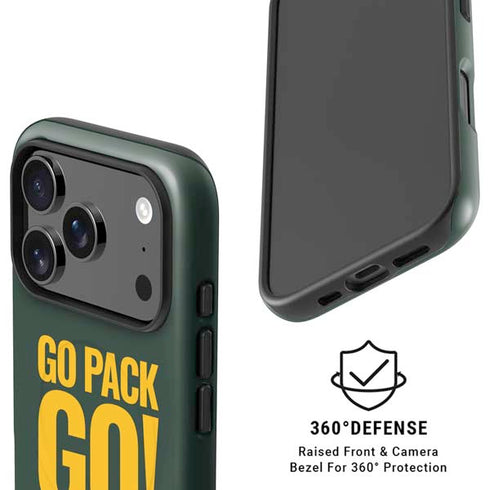NFL Green Bay Packers Team Motto iPhone 17 Pro Magsafe Impact Case