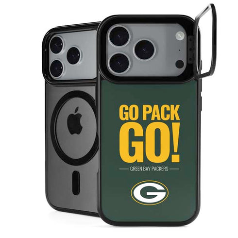 NFL Green Bay Packers Team Motto iPhone 17 Pro Max Kickstand Case