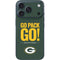 NFL Green Bay Packers Team Motto iPhone 17 Pro Skin