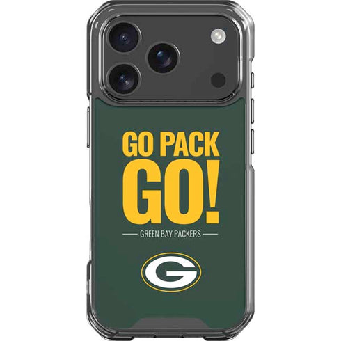 NFL Green Bay Packers Team Motto iPhone 18 Pro Clear Case