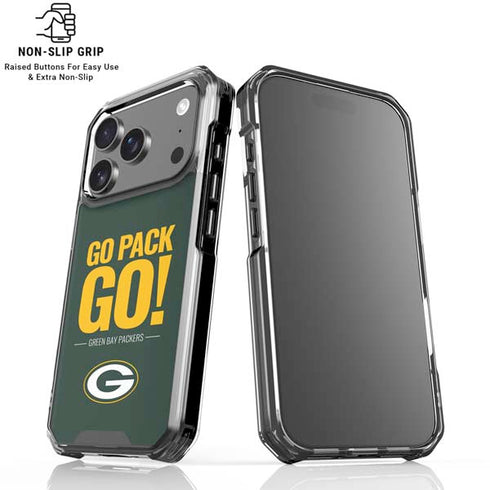 NFL Green Bay Packers Team Motto iPhone 18 Pro Clear Case