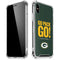 NFL Green Bay Packers Team Motto iPhone X/XS Clear Case