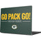 NFL Green Bay Packers Team Motto Apple MacBook Pro 14-inch Skin