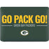NFL Green Bay Packers Team Motto Apple MacBook Pro 16-inch Skin
