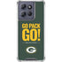 NFL Green Bay Packers Team Motto Moto G 5G (2025) Clear Case