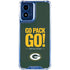 NFL Green Bay Packers Team Motto Moto G 5G (2024) Clear Case
