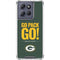 NFL Green Bay Packers Team Motto Moto G Play 5G (2025) Clear Case