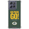 NFL Green Bay Packers Team Motto Moto G Stylus 5G (2025) Clear Case