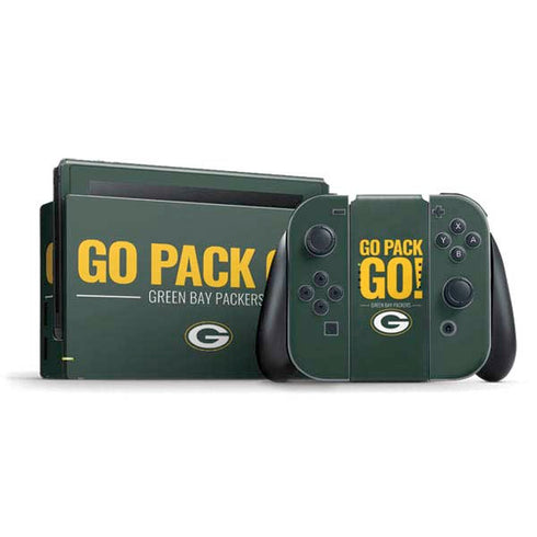 NFL Green Bay Packers Team Motto Nintendo Skins
