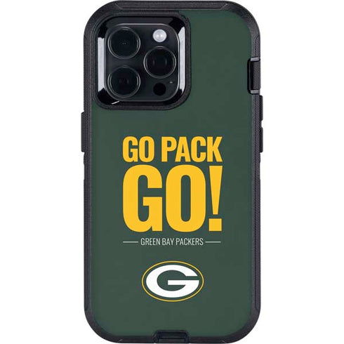 NFL Green Bay Packers Team Motto Otterbox Defender iPhone Skin