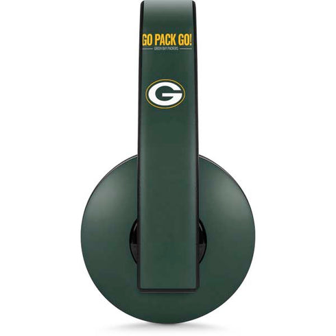 NFL Green Bay Packers Team Motto PlayStation 4 Gold Wireless Headset Skin