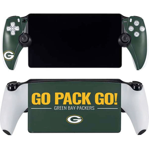 NFL Green Bay Packers Team Motto PlayStation Portal Remote Player Skin