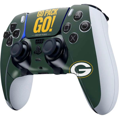 NFL Green Bay Packers Team Motto PS5 DualSense Edge Pro Controller Skin
