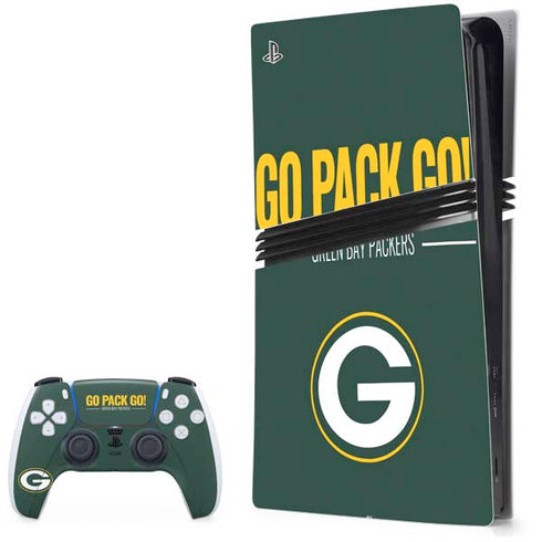 NFL Green Bay Packers Team Motto PS5 Pro Bundle Skin