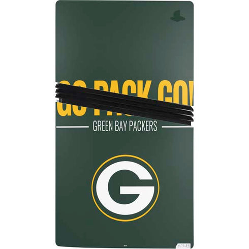 NFL Green Bay Packers Team Motto PS5 Pro Console Skin