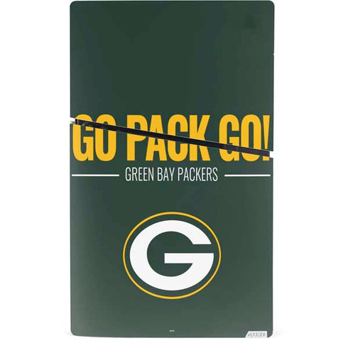 NFL Green Bay Packers Team Motto PS5 Slim Digital Edition Console Skin