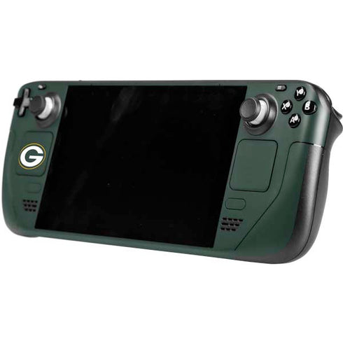 NFL Green Bay Packers Team Motto Steam Deck Handheld Gaming Computer OLED Skin