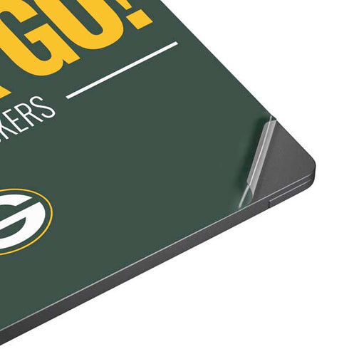 NFL Green Bay Packers Team Motto Surface Laptop 7 15in Skin