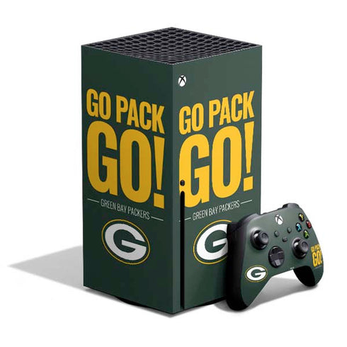 NFL Green Bay Packers Team Motto Xbox Series X Skins