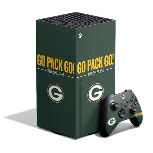 NFL Green Bay Packers Team Motto XBox Series X Digital Edition Bundle Skin