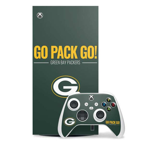 NFL Green Bay Packers Team Motto Xbox Series X Skins