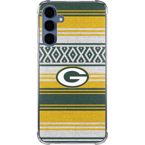 NFL Green Bay Packers Trailblazer Galaxy A35 5G Clear Case