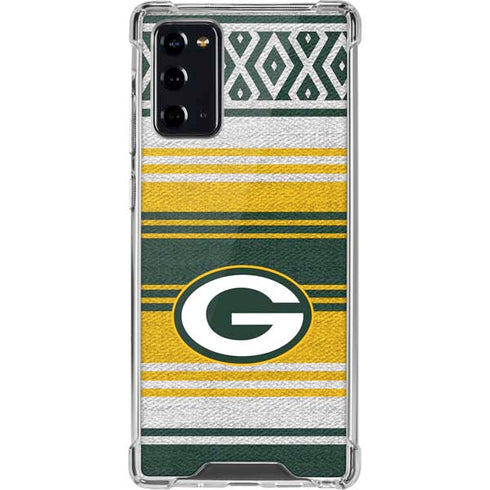 NFL Green Bay Packers Trailblazer Galaxy Note20 5G Clear Case
