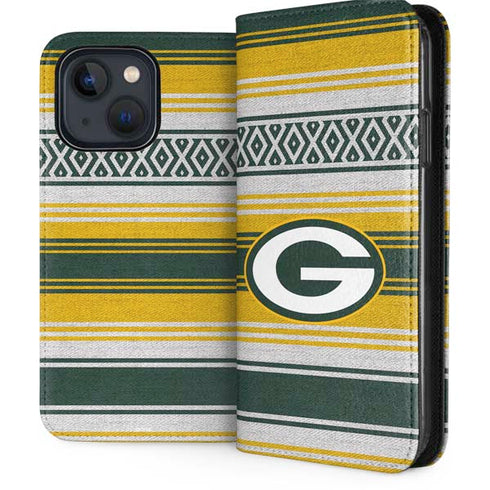 NFL Green Bay Packers Trailblazer iPhone 15 Plus Folio Case