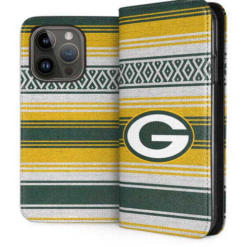 NFL Green Bay Packers Trailblazer iPhone 15 Pro Folio Case