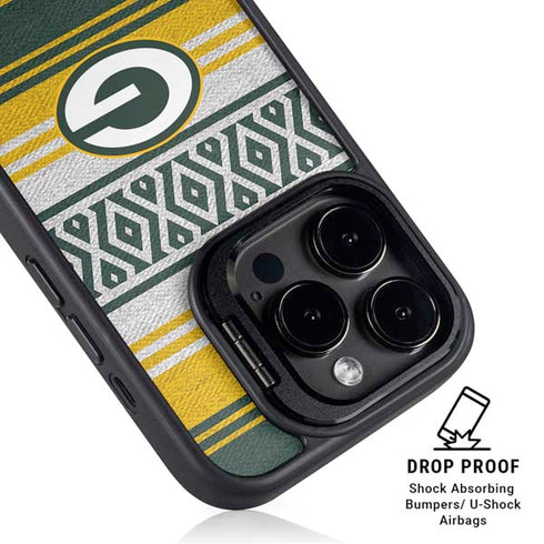 NFL Green Bay Packers Trailblazer iPhone 15 Pro Kickstand Case