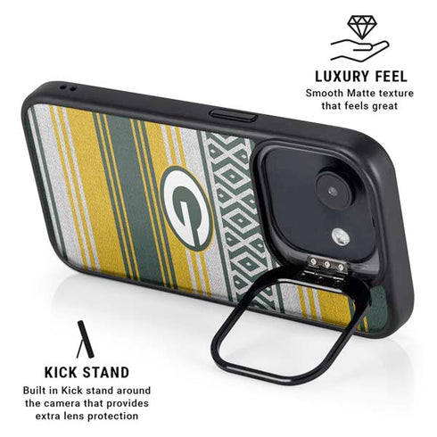 NFL Green Bay Packers Trailblazer iPhone 16e Kickstand Case