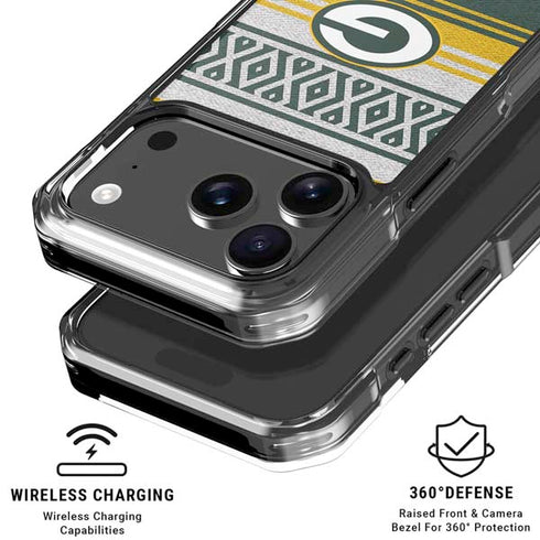 NFL Green Bay Packers Trailblazer iPhone 18 Pro Clear Case