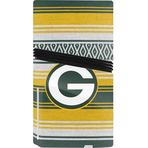 NFL Green Bay Packers Trailblazer PS5 Pro Disk Console Skin