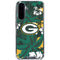 NFL Green Bay Packers Tropical Print Galaxy A36 5G Clear Case